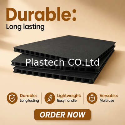 جودة  10mm 3000gsm Plastic Proction Plastic Sheet Fly case Hoenycomb Polypropylene Flight Panel مصنع