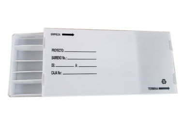 جودة  Coroplast PP Mineral Drill core Corrugated Plastic Box مصنع