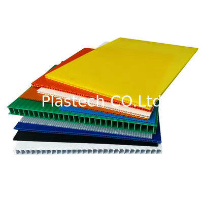 ألوان متعددة PP ألواح حماية أرضية بلاستيكية من البلاستيك