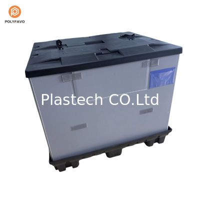 1200x1000x900mm تعبئة HDPE الشفافة البلاستيكية الغلاف التغليف