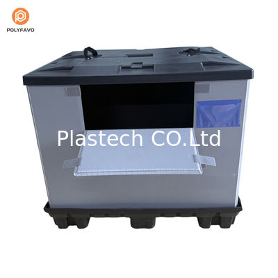 1200x1000x900mm تعبئة HDPE الشفافة البلاستيكية الغلاف التغليف