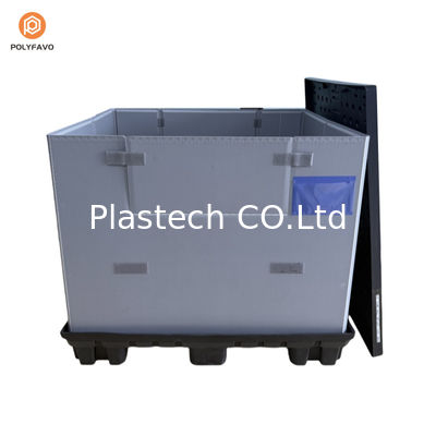 1200x1000x900mm تعبئة HDPE الشفافة البلاستيكية الغلاف التغليف