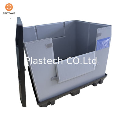 1200x1000x900mm تعبئة HDPE الشفافة البلاستيكية الغلاف التغليف