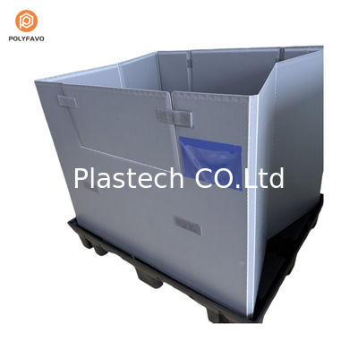 1200x1000x900mm تعبئة HDPE الشفافة البلاستيكية الغلاف التغليف