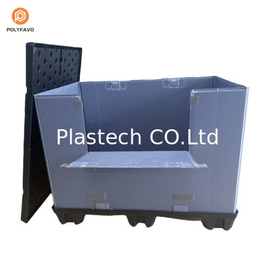 علبة حاويات التخزين HDPE القوية علبة التعبئة والتغليف البلاستيكية المخصصة