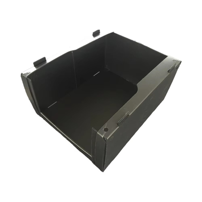 Customized Size Turnover BoxStackable Pick Bins Plastic Warehouse Parts Box