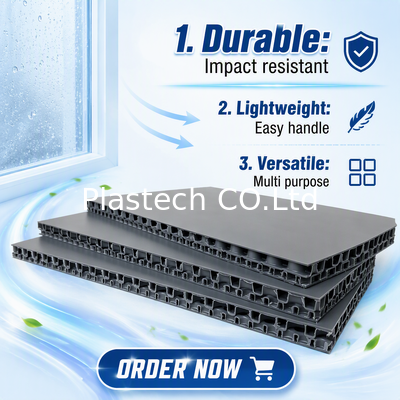 Zhongcheng Automotive Plastic Products Plastic Sheet Honeycomb Polypropylene Panel