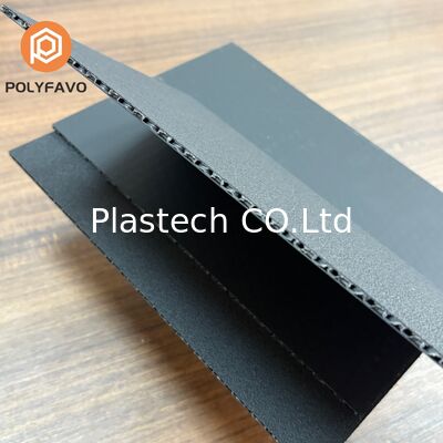 Flight case Accessories  Flight case Material 6mm 2200gsm Honeycomb Panel pp Plastic Sheet